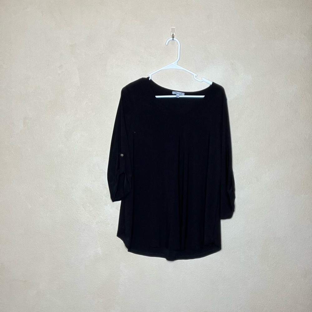 Elegant Black Women's Top